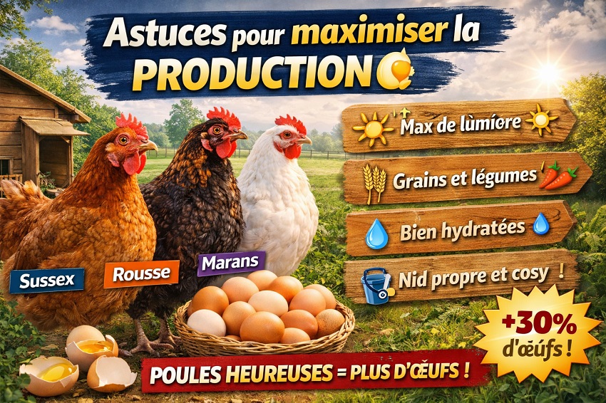 être autonome en œufs
