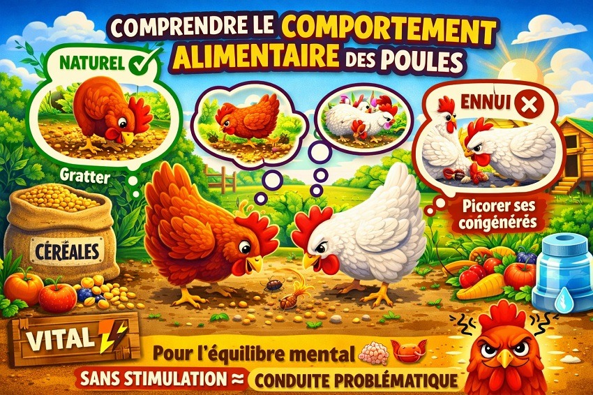 nourriture poules