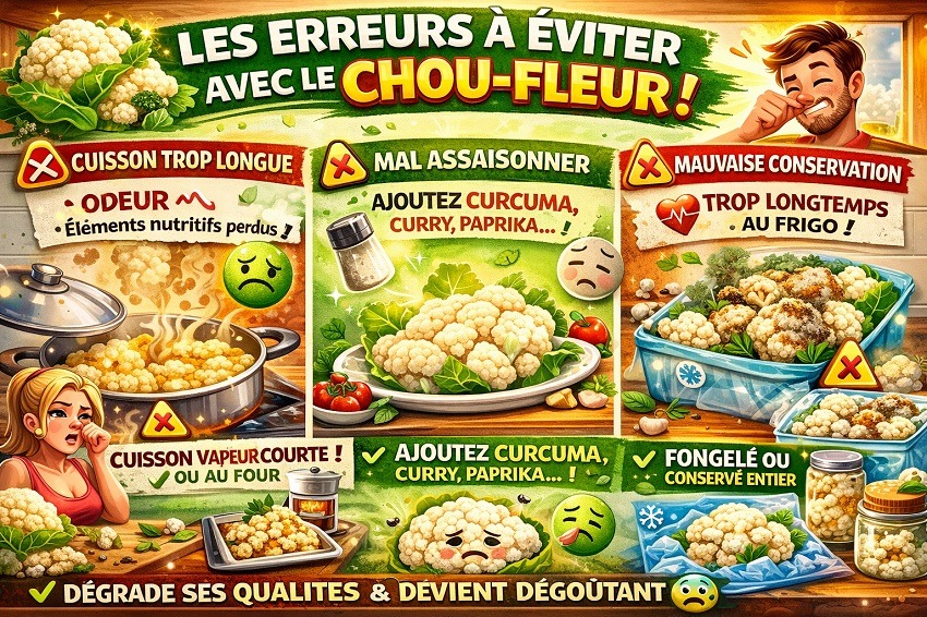 bienfaits chou-fleur