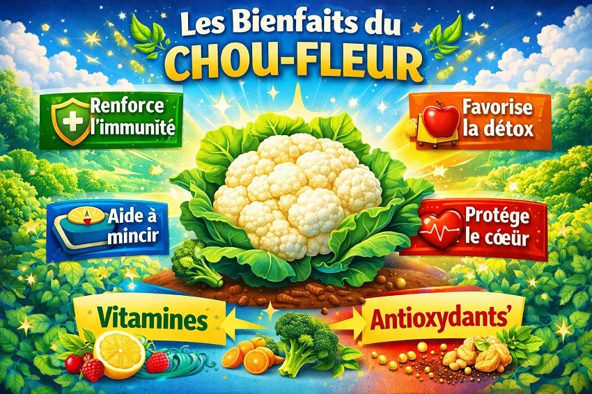 bienfaits chou-fleur