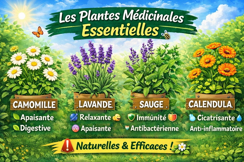 Plantes médicinale sauge