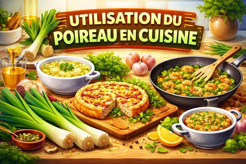 bienfaits du poireau