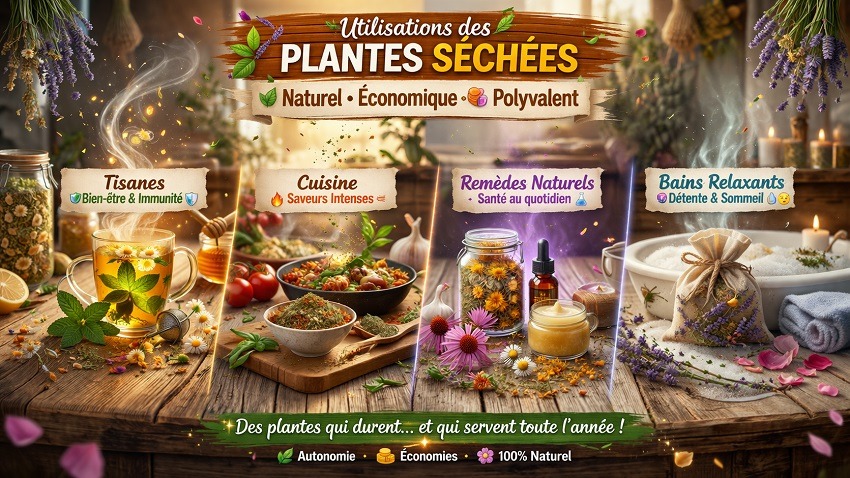 séchage des plantes