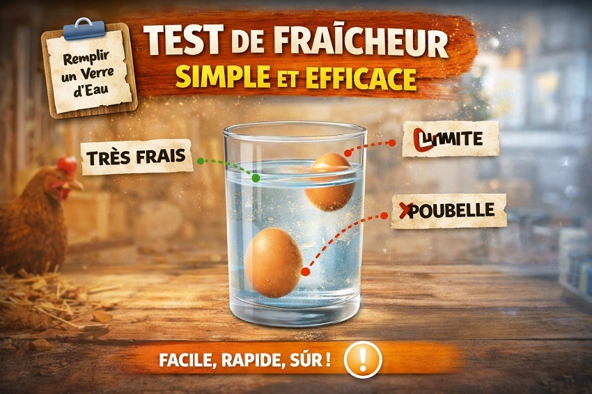 récolte des œufs