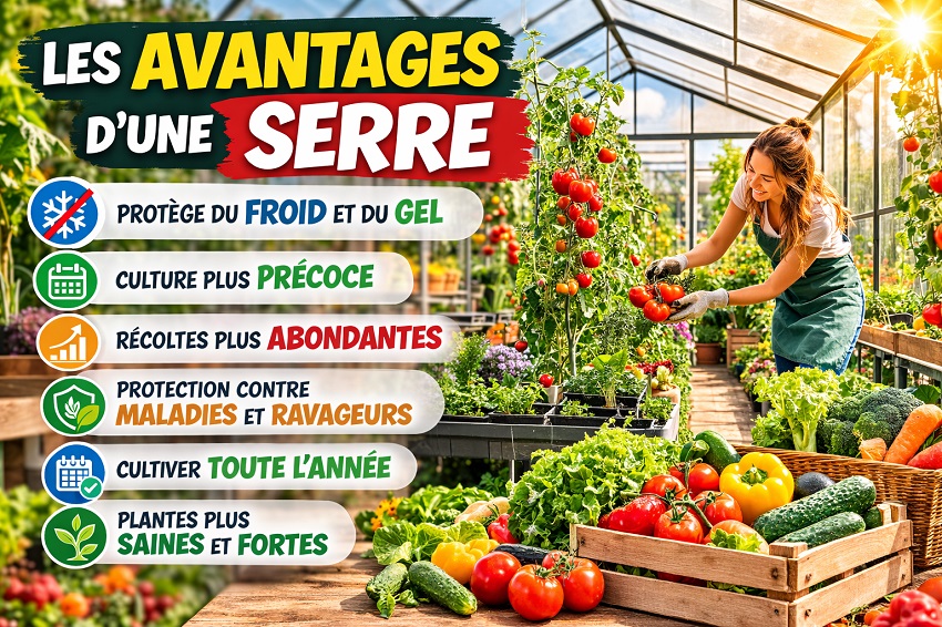 Serre ou tunnel