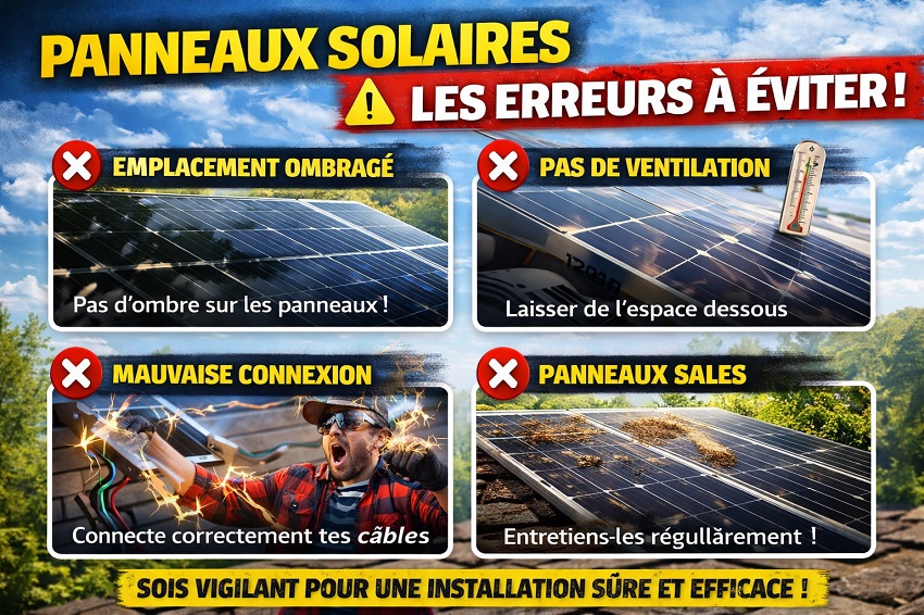 installer des panneaux solaires