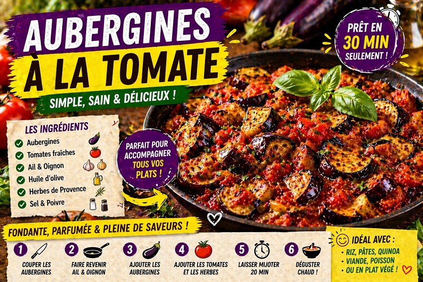 recettes avec des aubergines