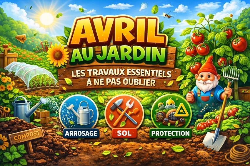 Avril au jardin