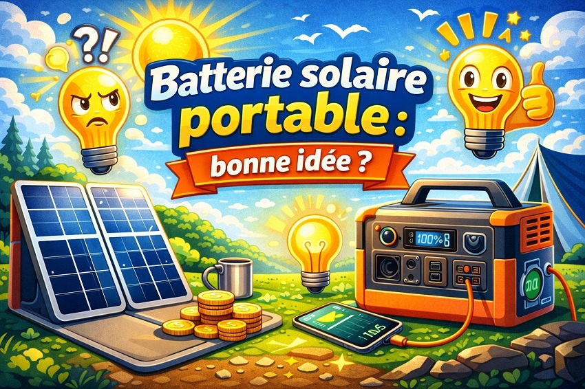 Batterie solaire pour débutant