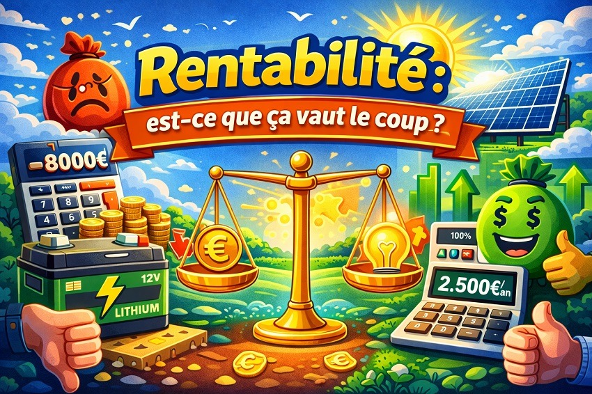Batterie solaire pour débutant
