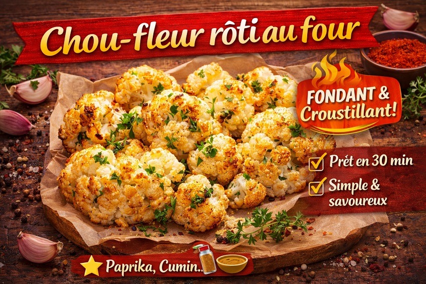 Chou-fleur recettes faciles