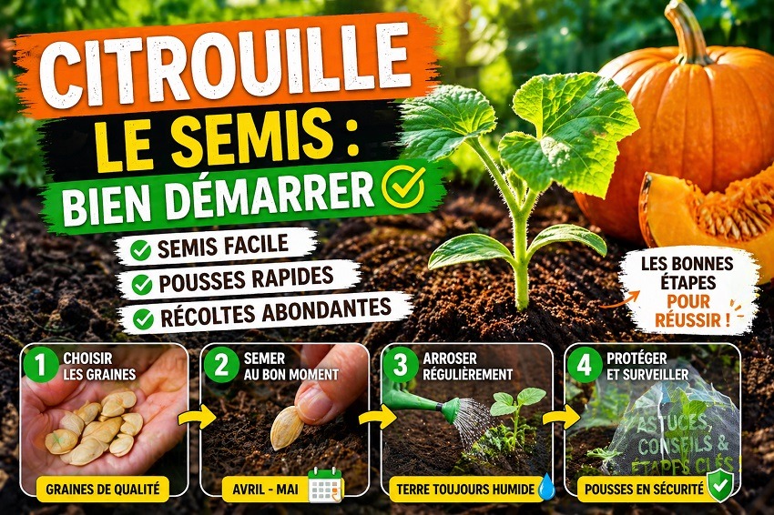 Cultiver la citrouille