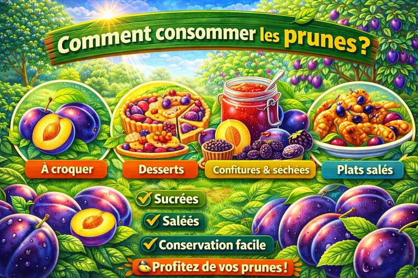 Planter des pruniers