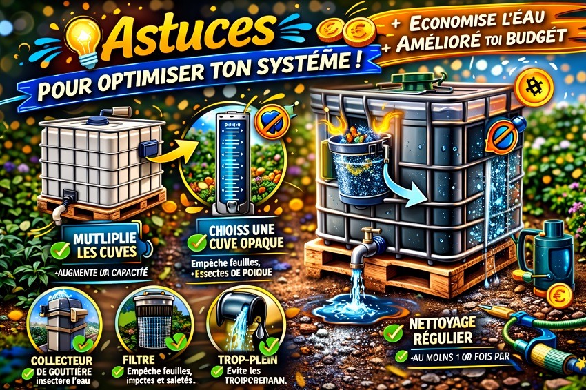 récupérateur d’eau classique