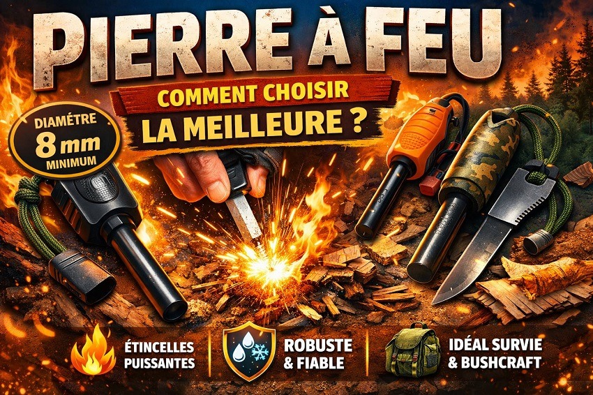 Le firesteel pierre à feu