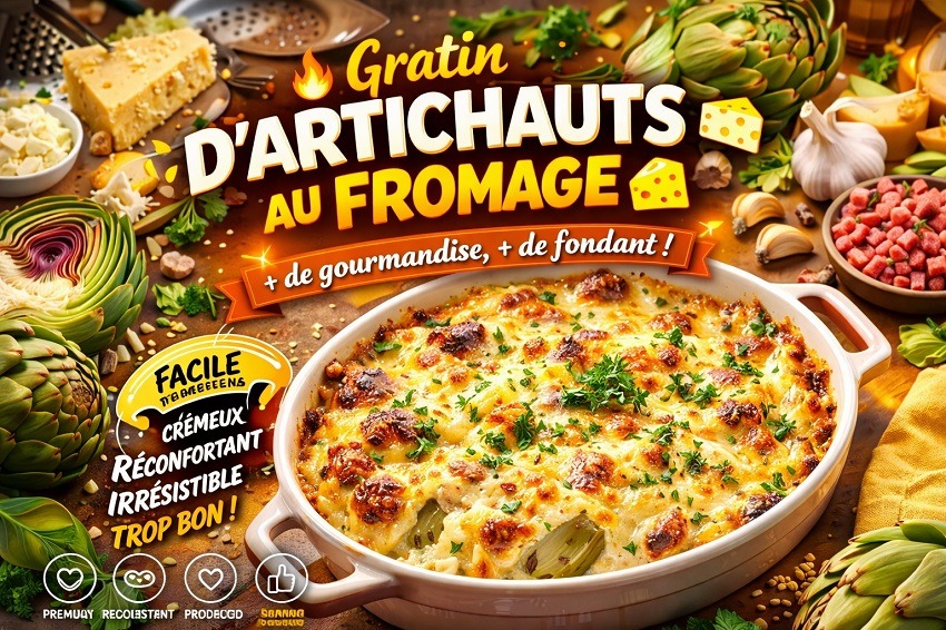 Gratin d’artichauts
