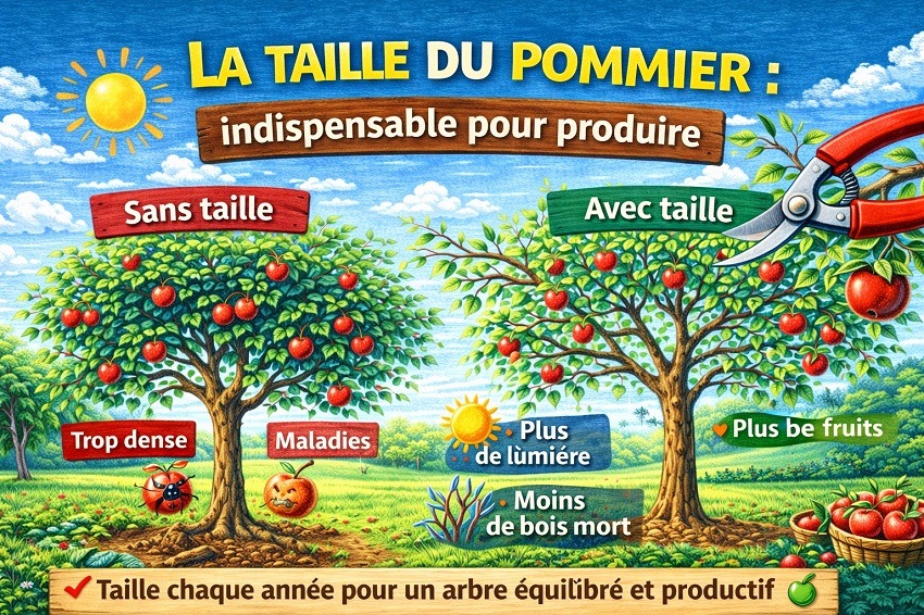 Planter des pommiers