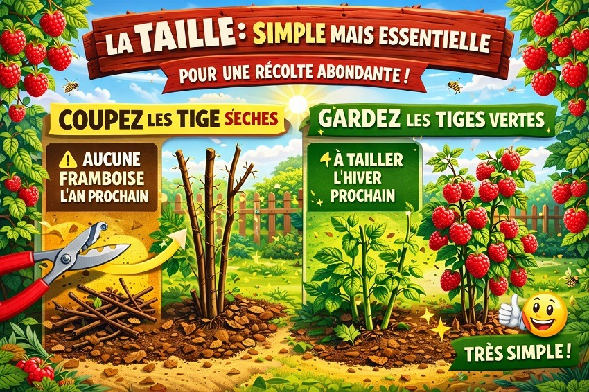 Cultiver des framboisiers