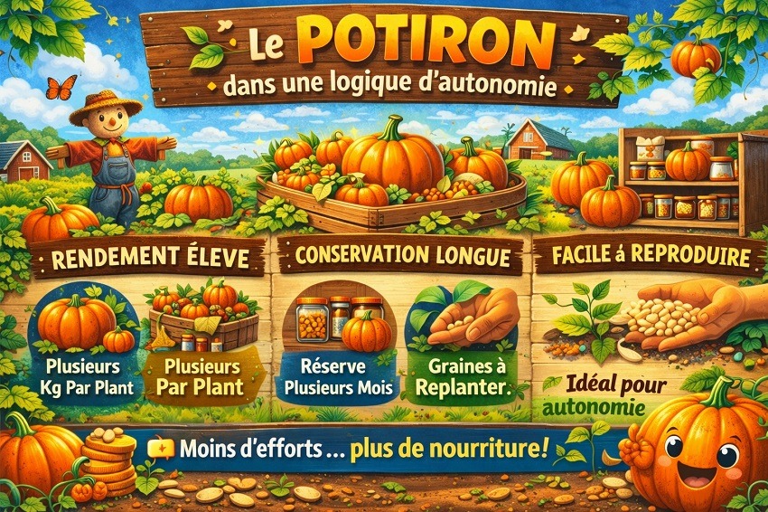 potiron en dessert