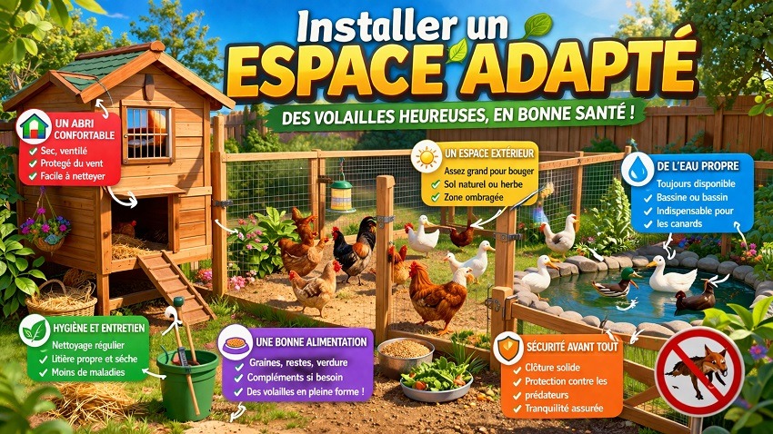 élever des canards