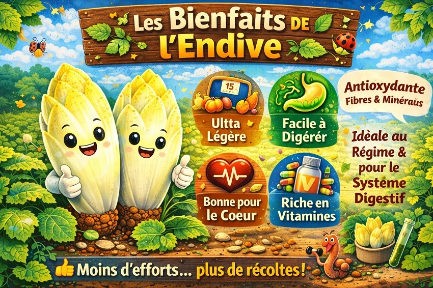 cultiver des endives
