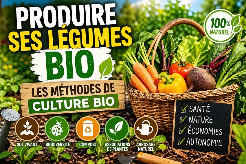 Les méthodes de culture bio
