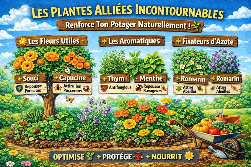 Associer arbres fruitiers et jardin