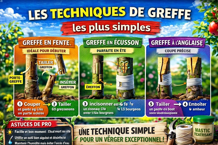 Greffer un arbre fruitier