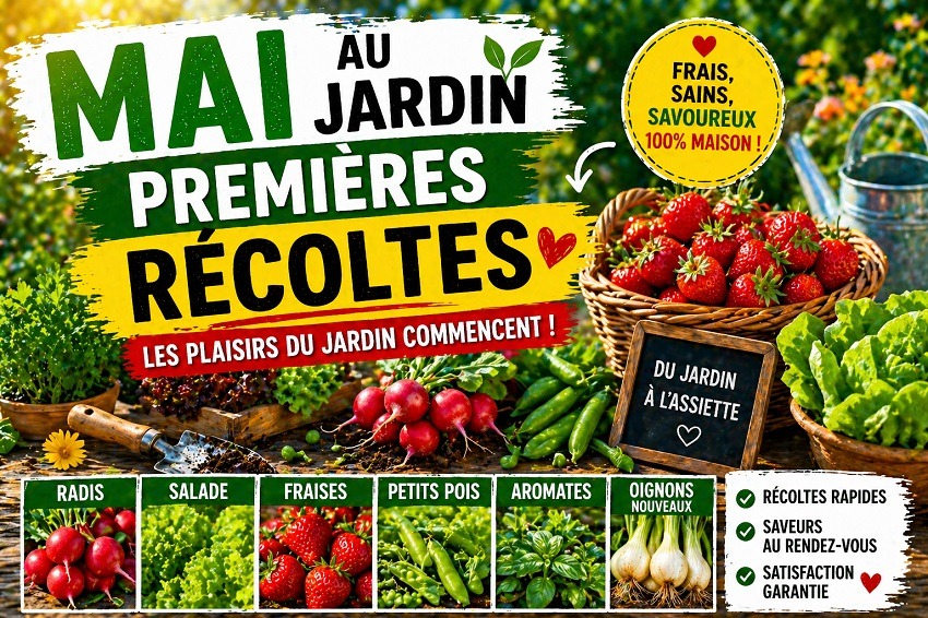 Mai au jardin