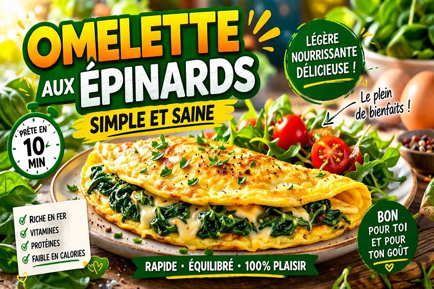 recettes à base d’épinards
