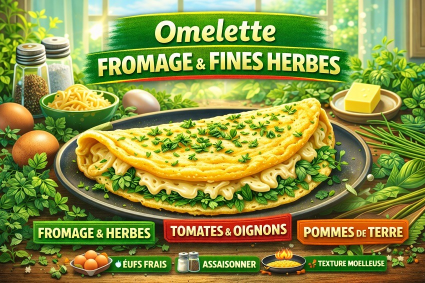 Recettes omelette améliorée