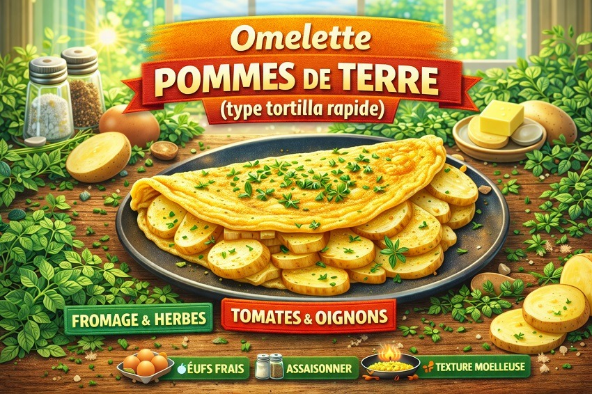 Recettes omelette améliorée