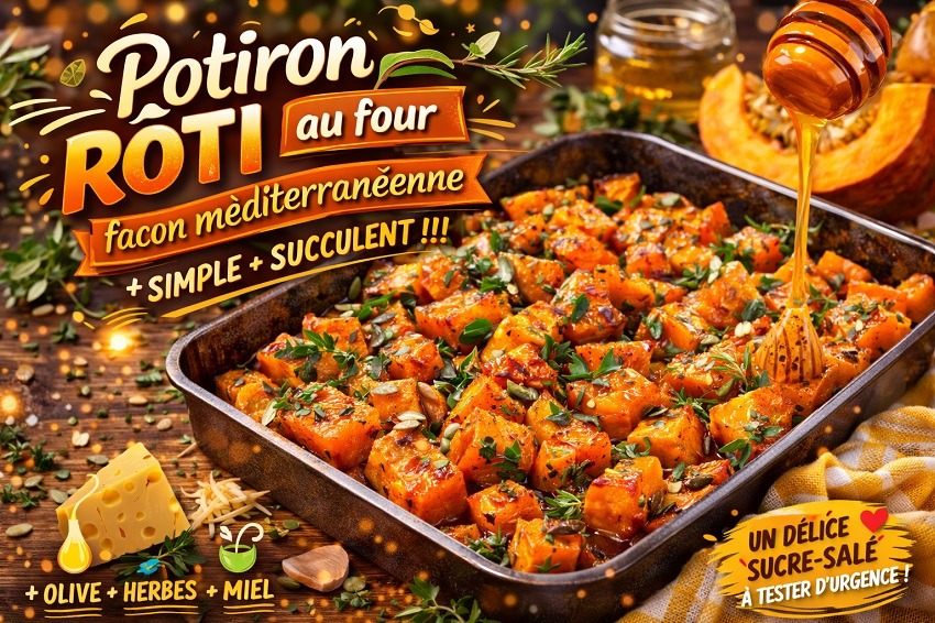 Potiron rôti