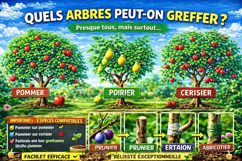 Greffer un arbre fruitier