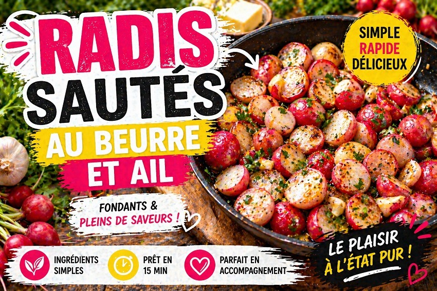 recettes avec des radis