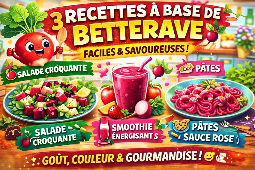 cuisiner la betterave
