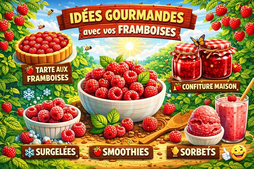 Cultiver des framboisiers