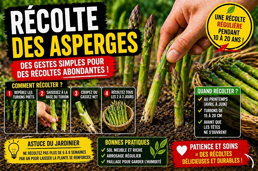 Cultiver des asperges