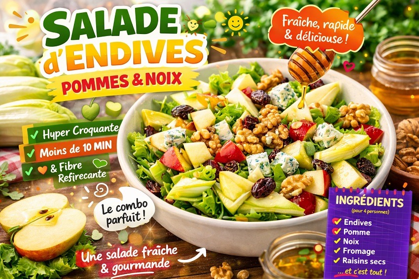 Recettes à base d’endives