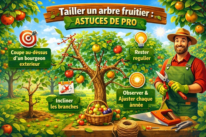Tailler les arbres fruitiers