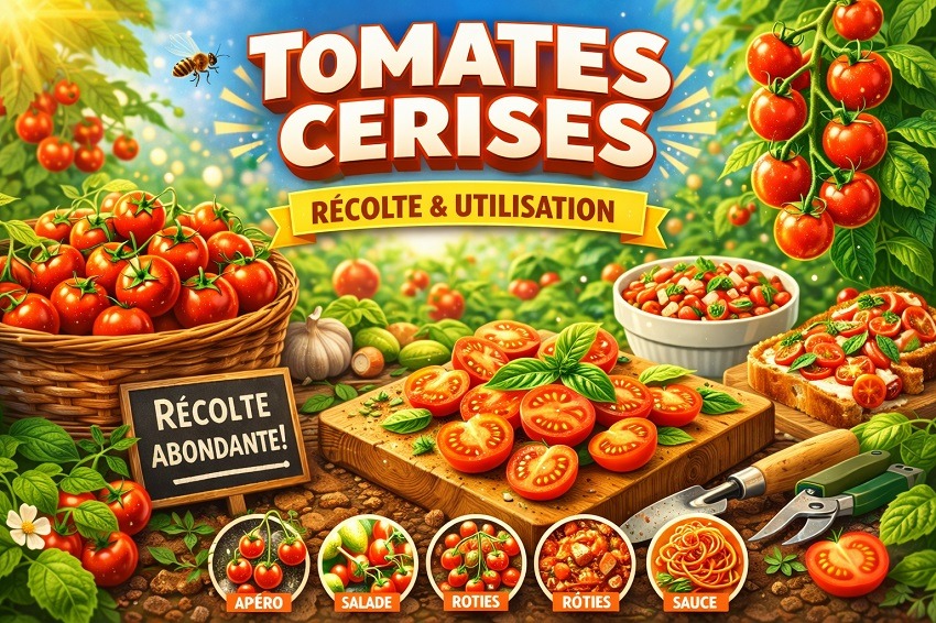 Cultiver des tomates cerises