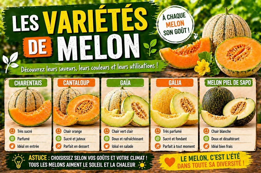 Cultiver le melon