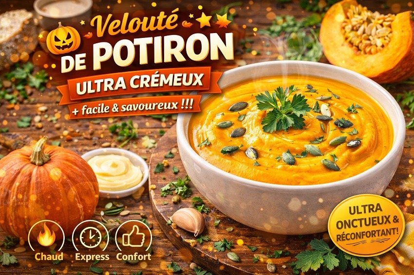 Recettes à base de potiron