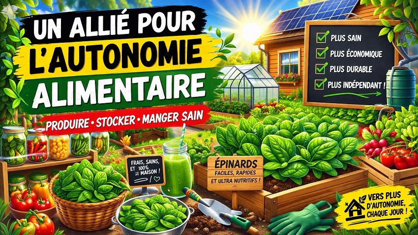 Les épinards en cuisine