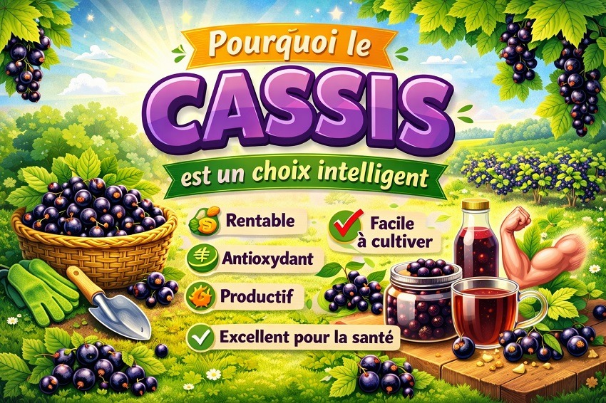 Cultiver le cassis facilement