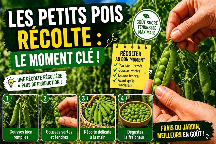Cultiver des petits pois