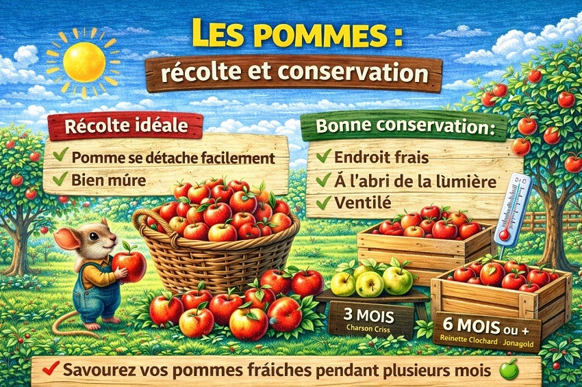 Planter des pommiers