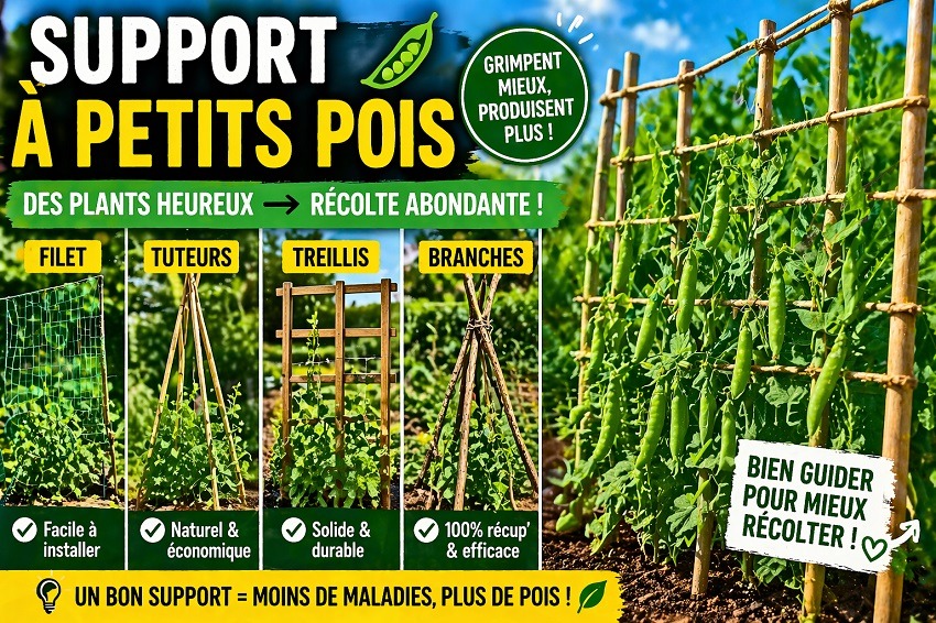 Cultiver des petits pois