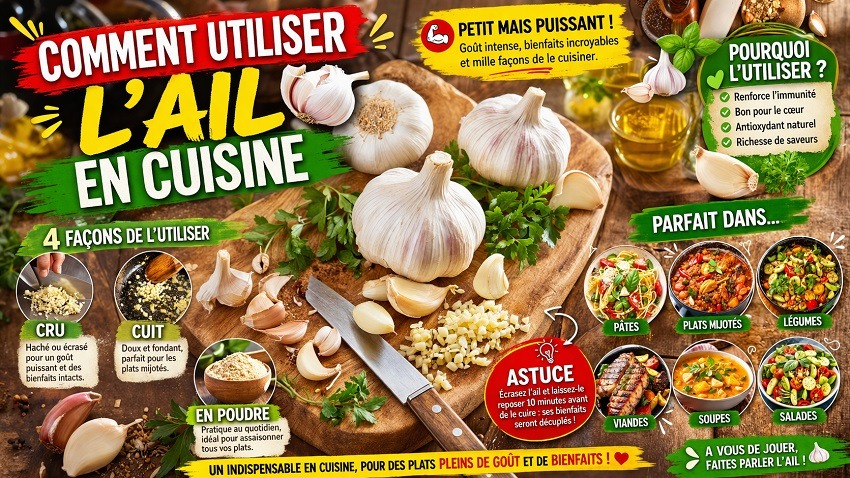 Ail culture bienfaits