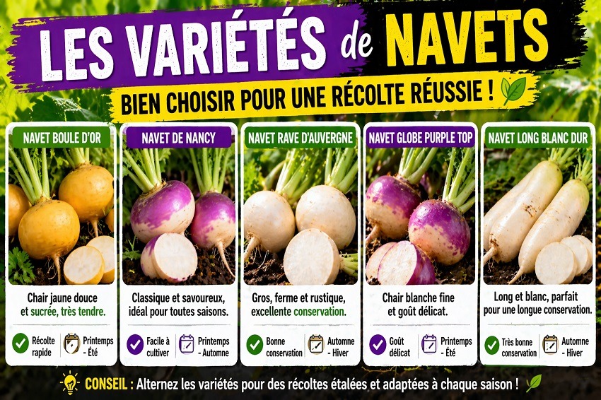 Cultiver le navet